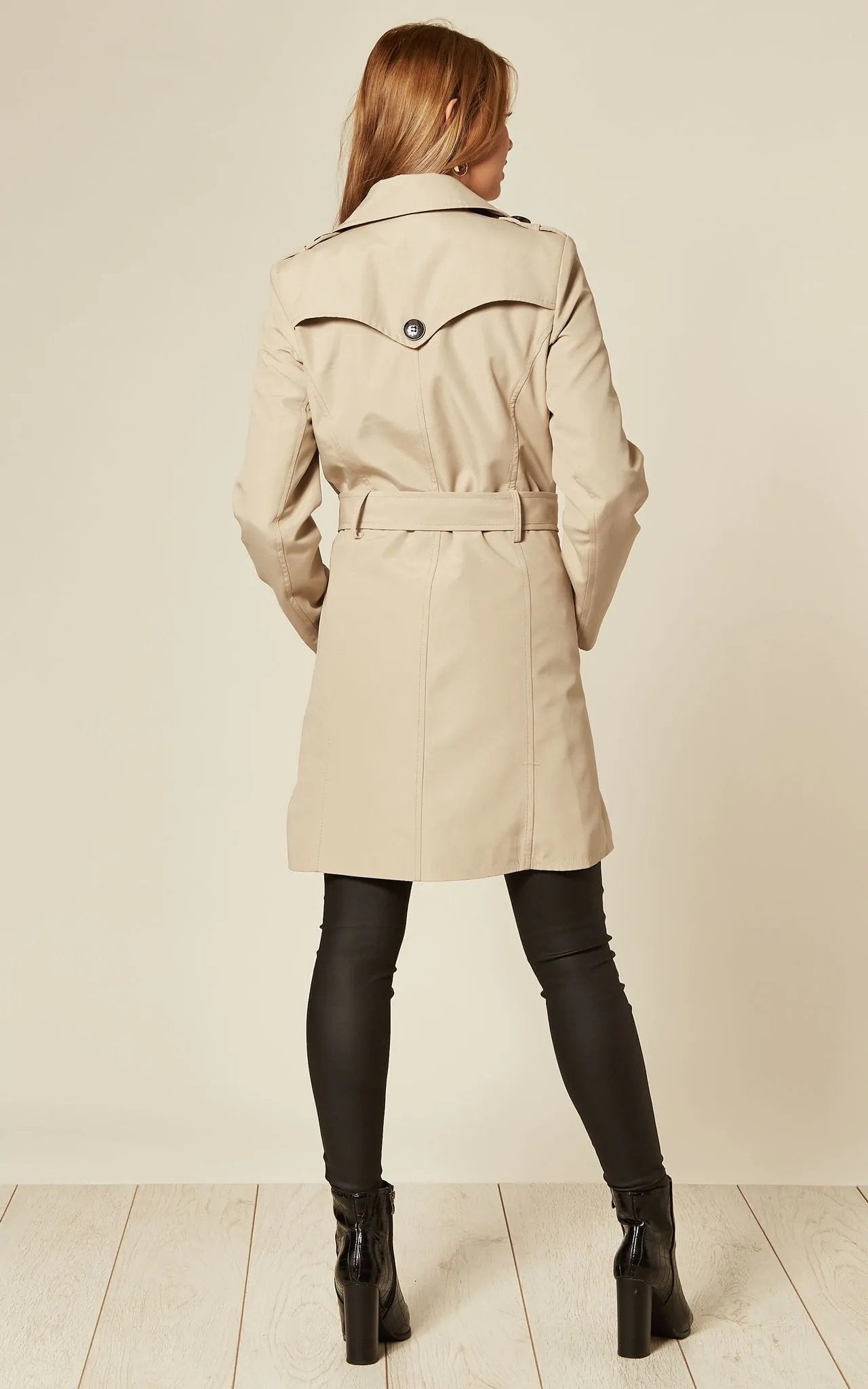 Spring/Summer Military Double Breasted Trench Coat (9049-SP) | Rose Eleusis