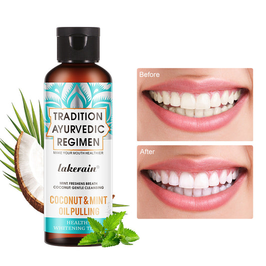Natural Oil Rinse Oral Care Gum Stain Remover