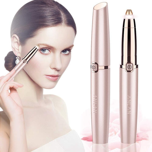ANLAN Electric Eyebrow Trimmer Makeup Painless Eye
