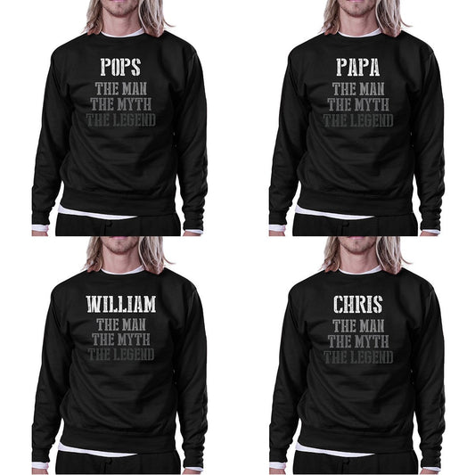 Custom Name The Man Myth Legend Sweatshirt For