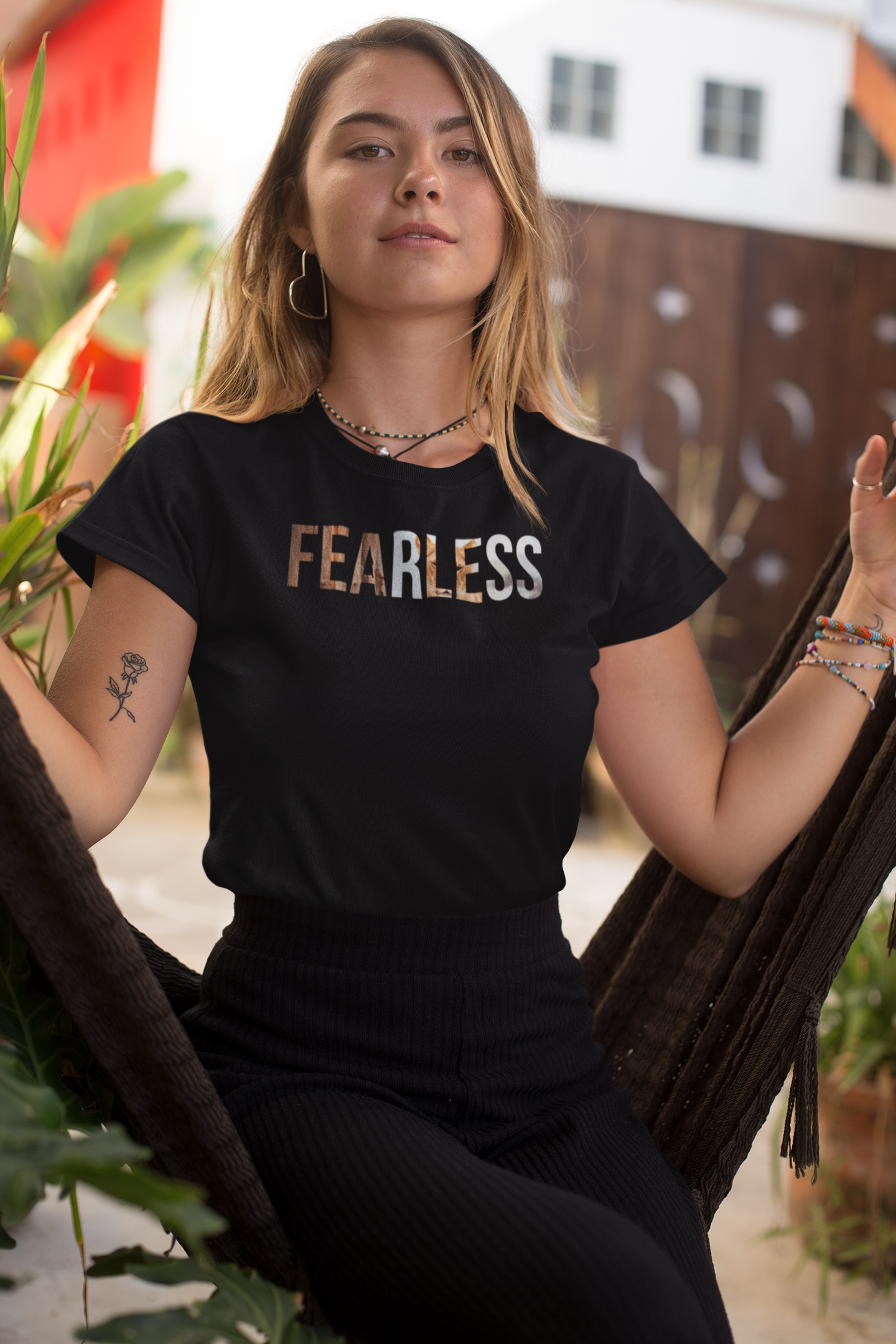Fearless Women T-shirt | Soft 100% Cotton Graphic Tee | Scorpius