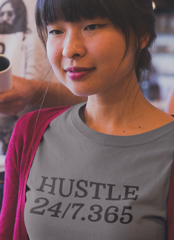 Hustle T-Shirt | Super Soft 100% Cotton Graphic Tee | Scorpius