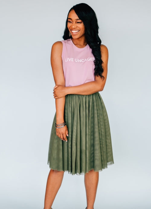 Sweet Pea Skirt | Salmon Bella