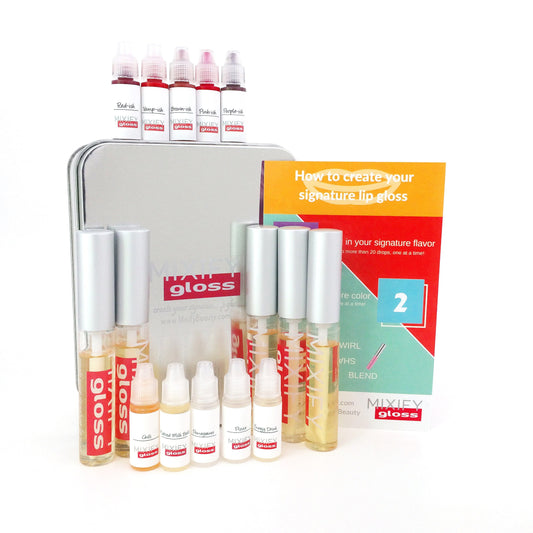 Make your own lip oil gloss kit