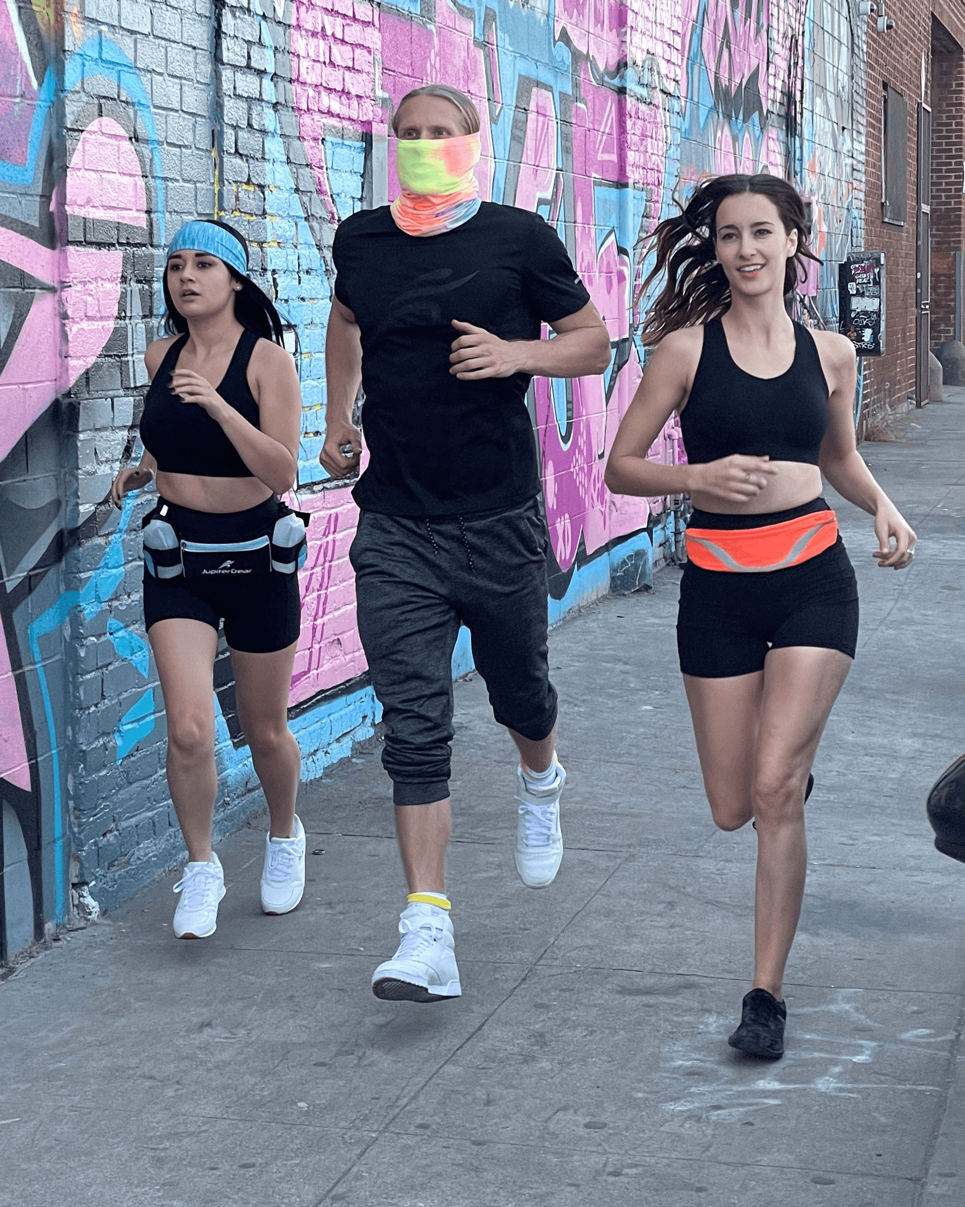 Jolie High-Waisted Athletic Shorts with Hip Pockets | Black Lavender