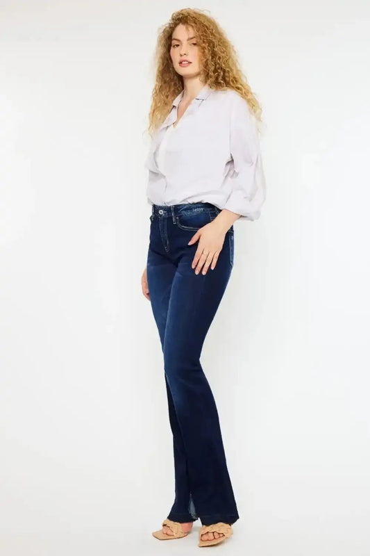 Kancan Low Rise Slim Flare Jeans KC73150