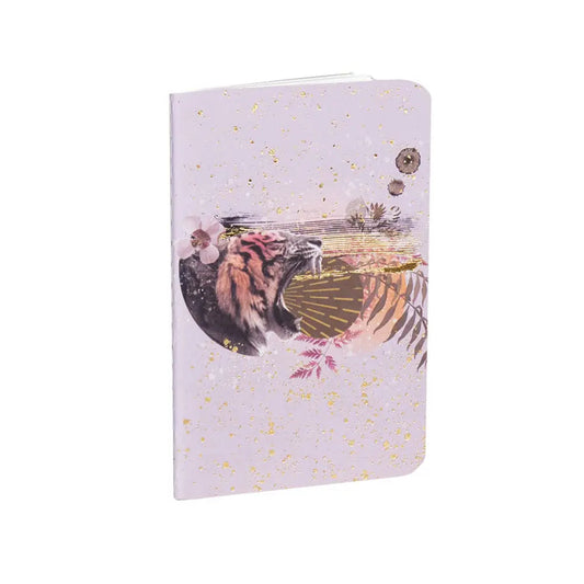 Tiger Roar Mini Book | Saddle-Stitched Pocket Notebook