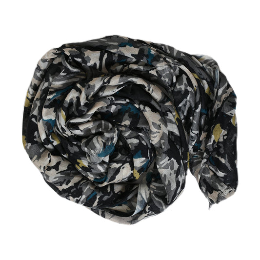 Premium Soft Quality Modal Scarf Floral Print Lightweight Wraps MMD402