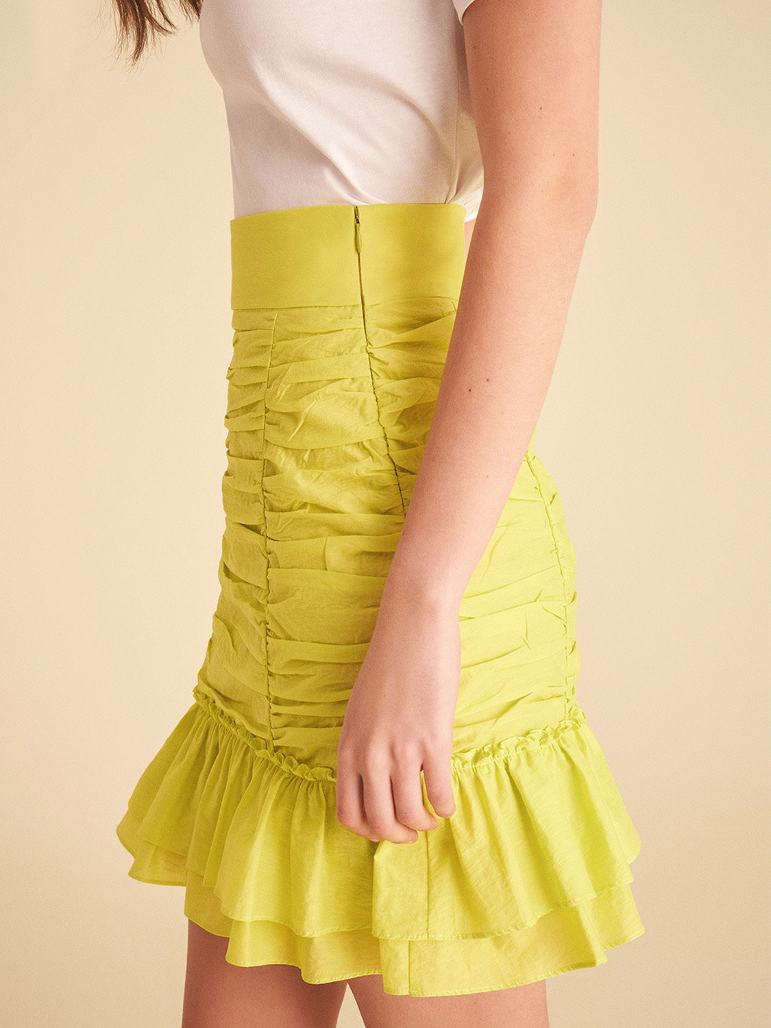 Ruched Skirt | Bronze Aphrodite