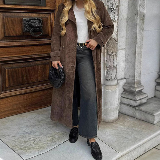 Vintage Brown Slim Coat – Haute Edition 25