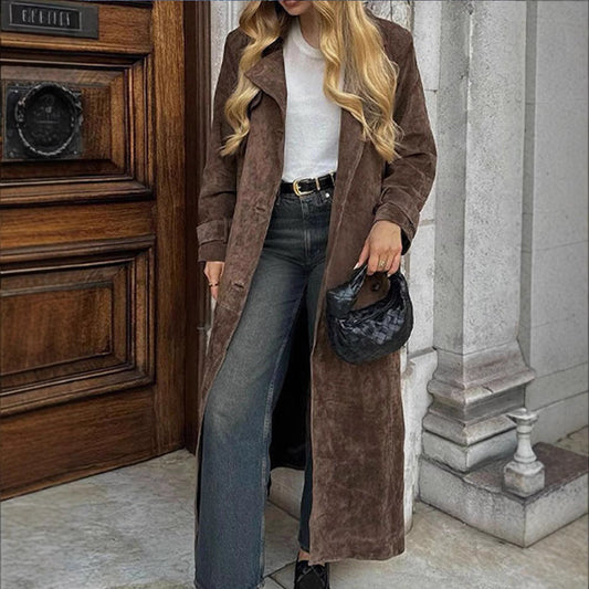 Vintage Brown Slim Coat – Haute Edition 25