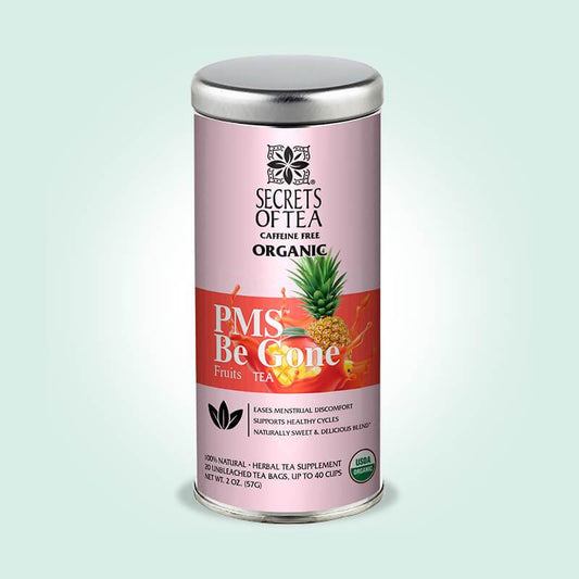 Secrets of Tea PCOS & PMS Herbal Support Tea for Women – Wellness &