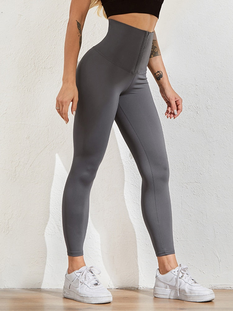Women Body Shaper Leggings | Peach Ares