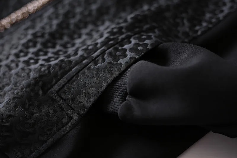 Jackets For Women Beaded Jacquard Short Coat Autumn Straight Things | Yellow Angel