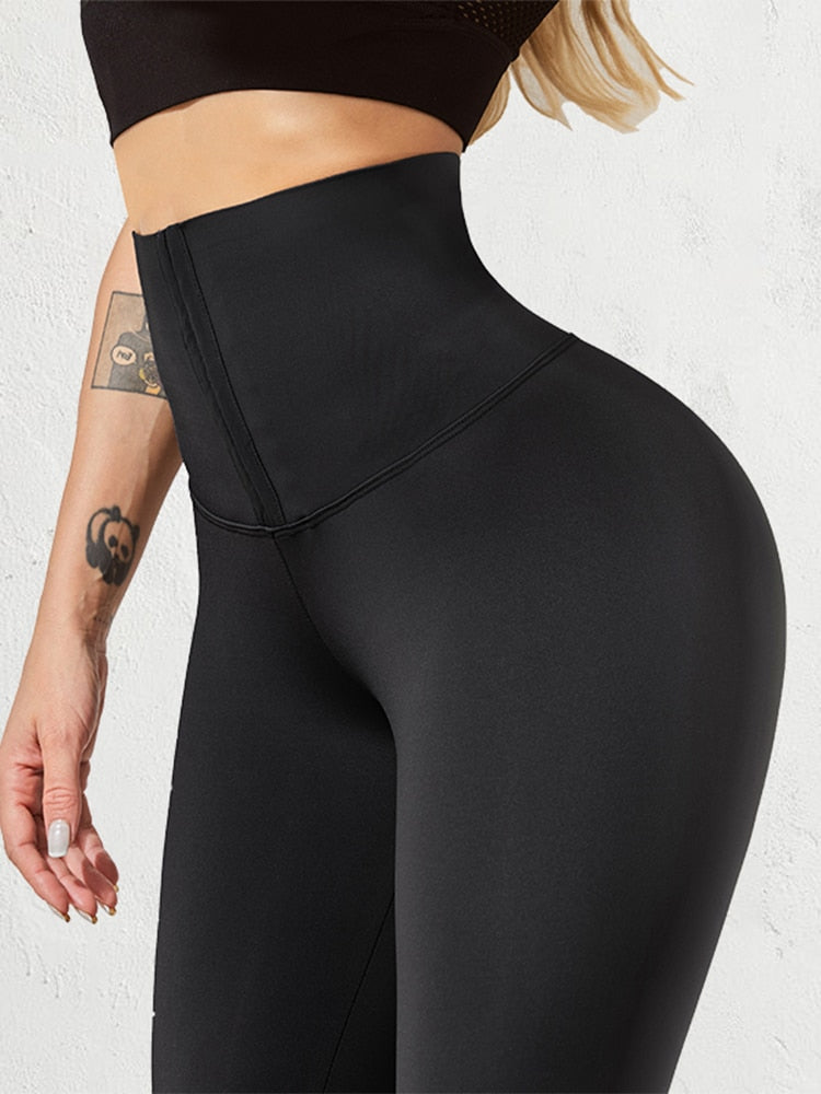Women Body Shaper Leggings | Peach Ares