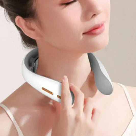 Cordless Neck Massager Rechargeable Neck Muscle Relaxation Device