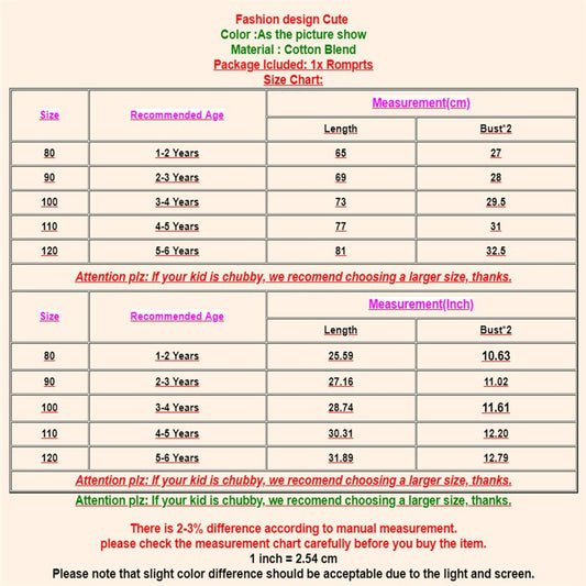 Summer Fashion Kids Baby Girls Red Plaids Romper