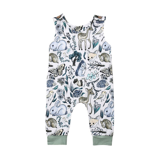 Summer Newborn Kid Baby Girl Boy  Bodysuit