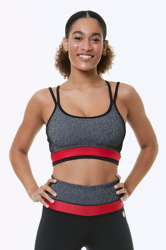 MADRAS SPORTS BRA
