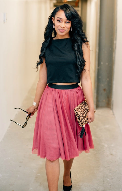 Sweet Pea Skirt | Salmon Bella