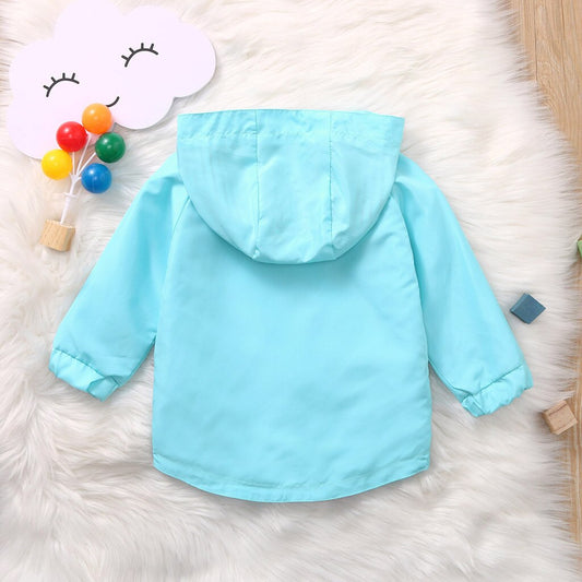 Toddler Kids Girls Boy Cartoon Jacket Hooded