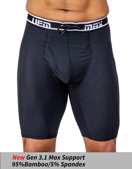 UFM Long Boxer Brief 9" - Bamboo MAX Support