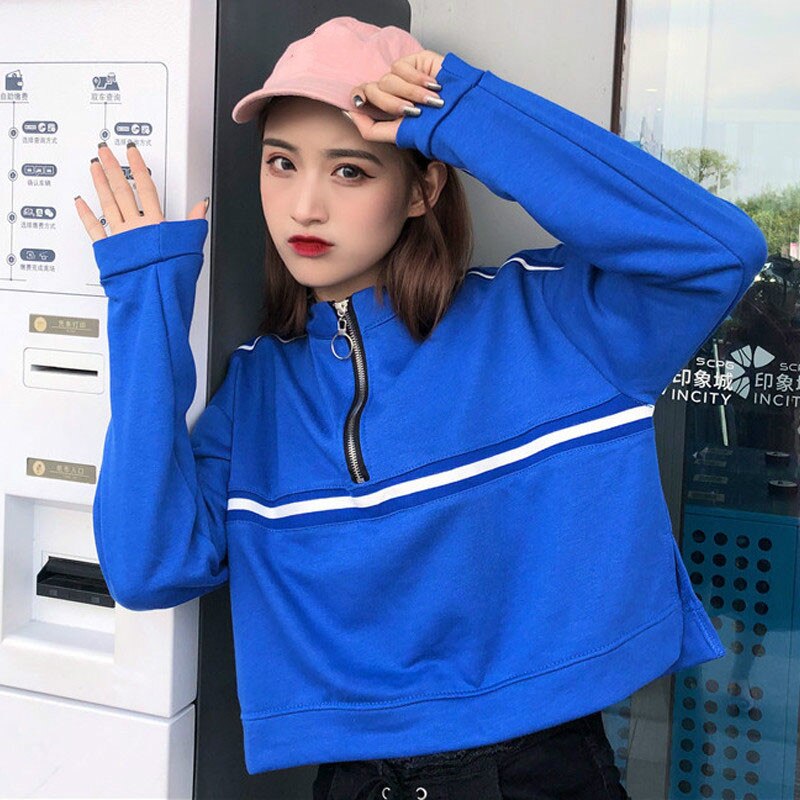 Winter Korean Women Hoodies Sweatshirts Pullovers | Ivory Erebus
