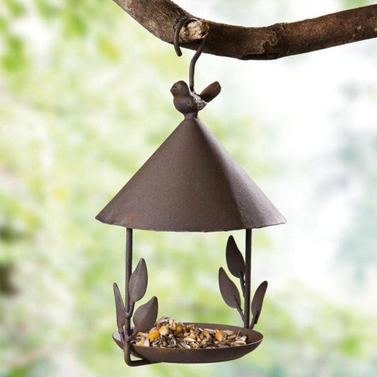 American Heritage Iron Aviary Bird Feeder