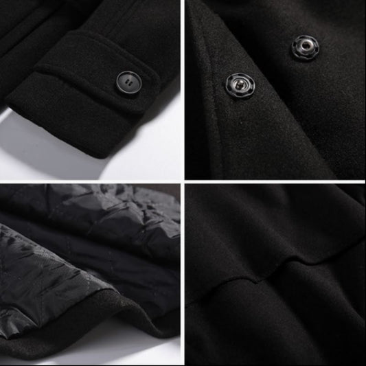 Black Silhouette Overcoat – Haute Edition 25