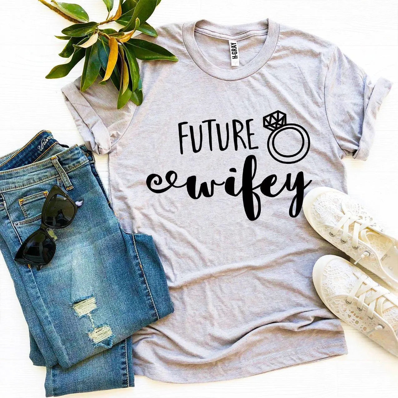 Future Wifey T-Shirt – Cute Engagement Graphic Tee for Brides-to-Be | Agate