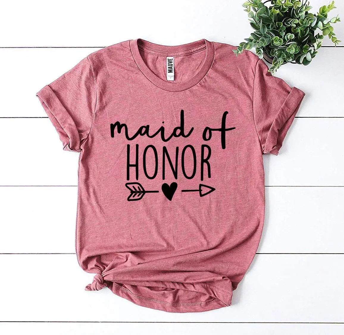 Maid of Honor T-Shirt – Party Graphic Tee | Agate