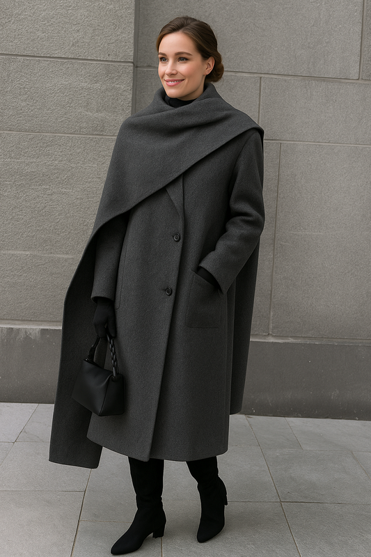 Urban Drape Wool Coat – 25 Edition