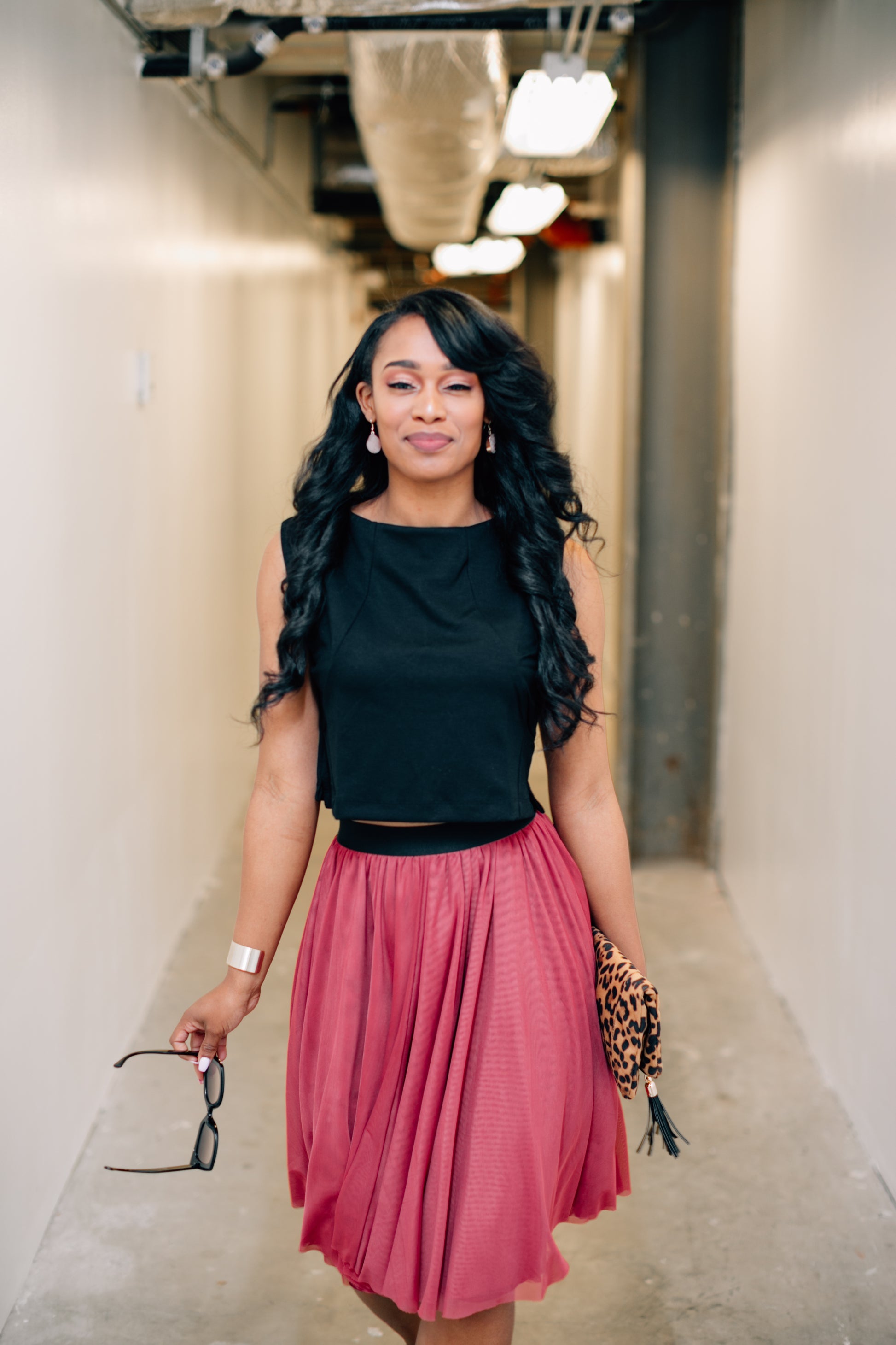 Sweet Pea Skirt | Salmon Bella