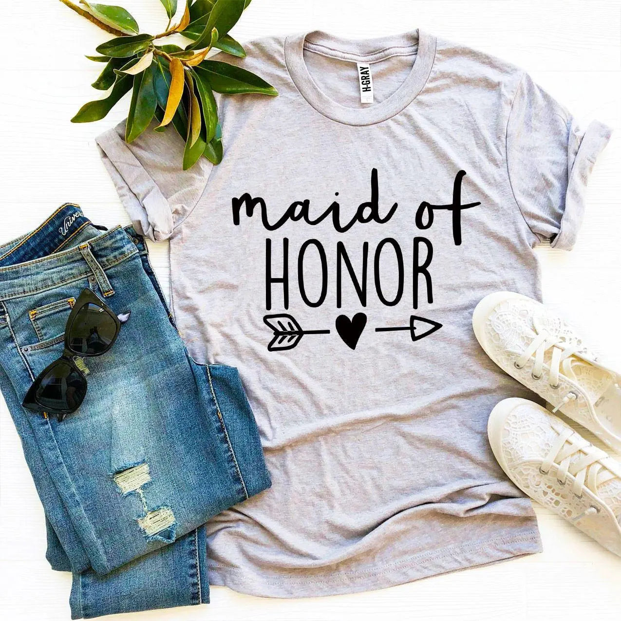 Maid of Honor T-Shirt – Party Graphic Tee | Agate