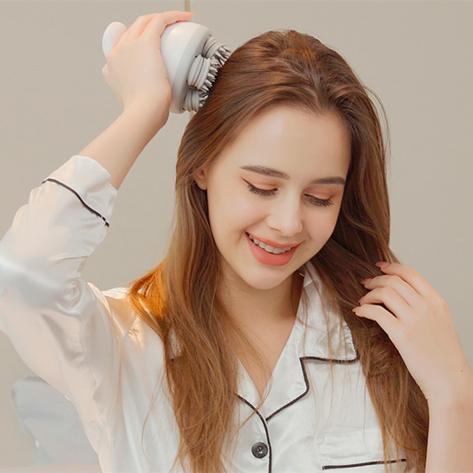 Head Massager Kneading Scalp Massager Waterproof Electric