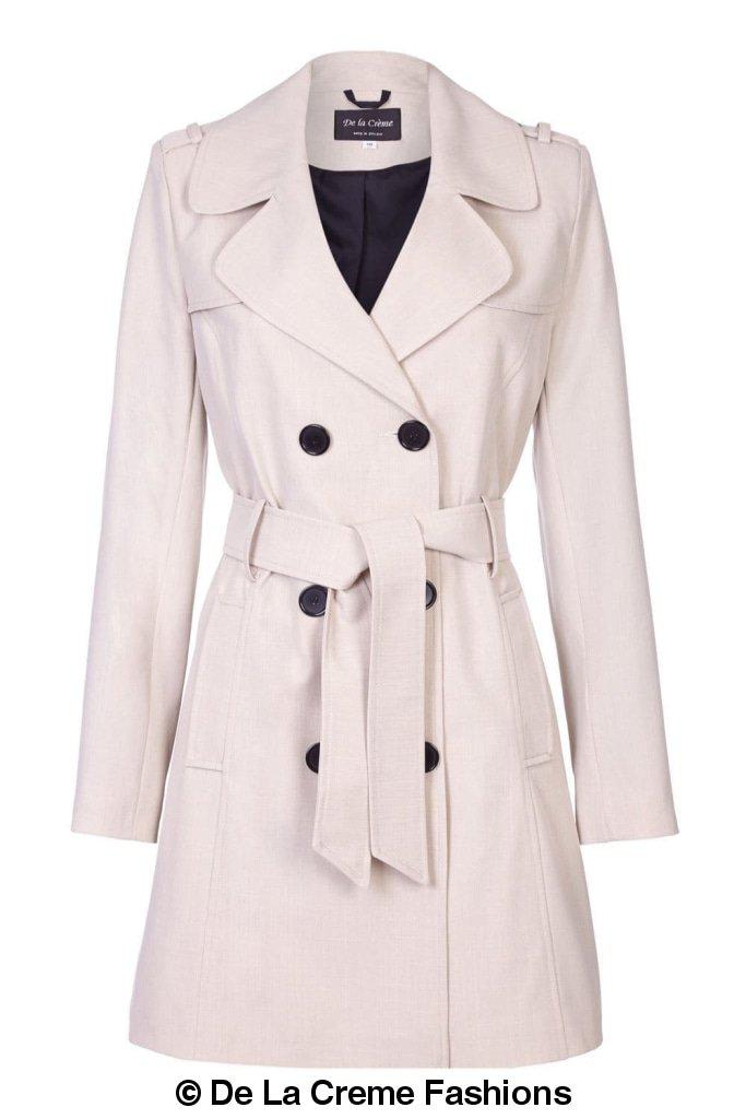 Spring/Summer Military Double Breasted Trench Coat (9049-SP) | Rose Eleusis