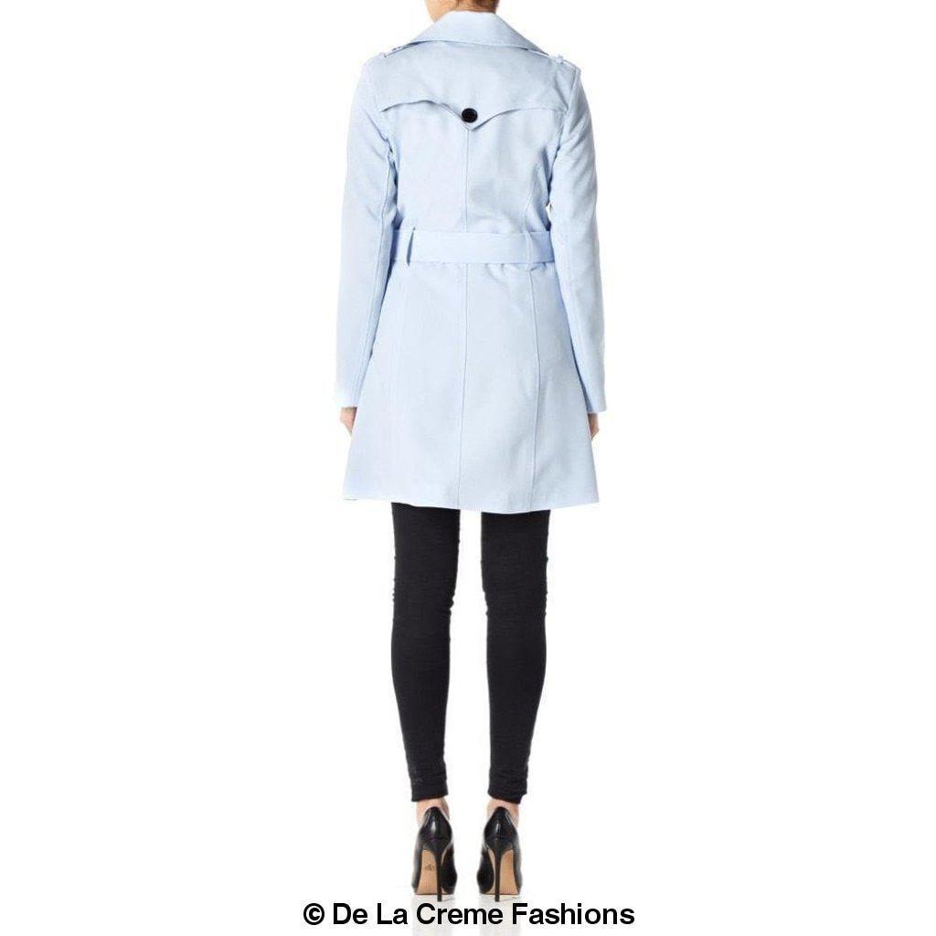 Spring/Summer Military Double Breasted Trench Coat (9049-SP) | Rose Eleusis