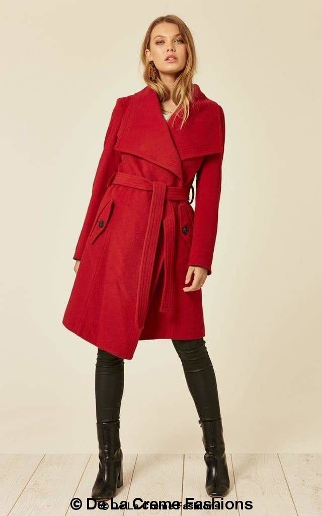 Wool Blend Large Lapel Duster Coat | Rose Eleusis