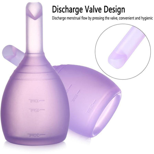Release Valve Menstrual Cup
