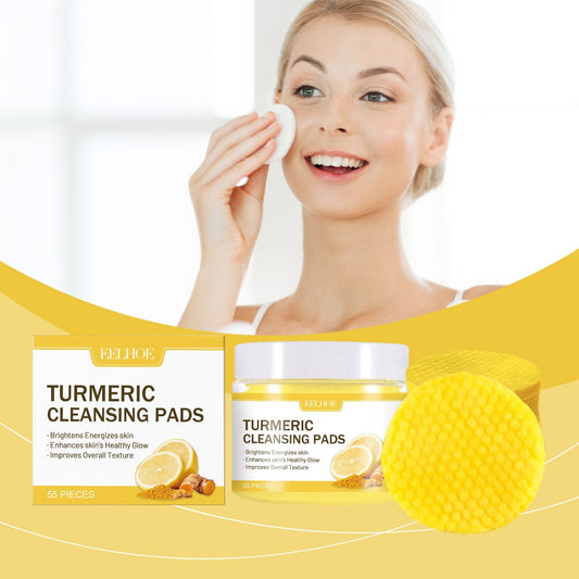 EELHOE Ginger And Lemon Makeup Remover Cleansing Pad, Facial Makeup