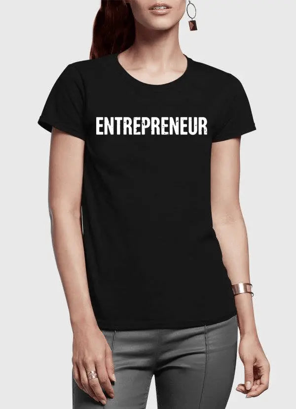 Entrepreneur T-Shirt – Motivational Graphic Tee for Women | Scorpius