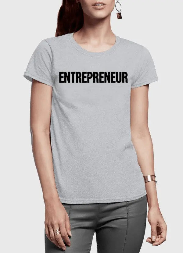Entrepreneur T-Shirt – Motivational Graphic Tee for Women | Scorpius