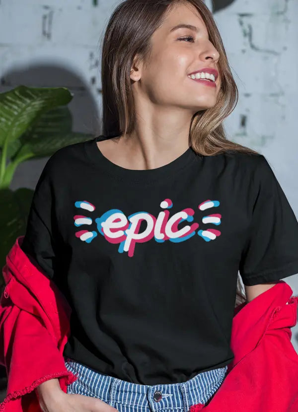 Epic Women’s Graphic T-Shirt – Soft Cotton Casual Tee | Scorpius