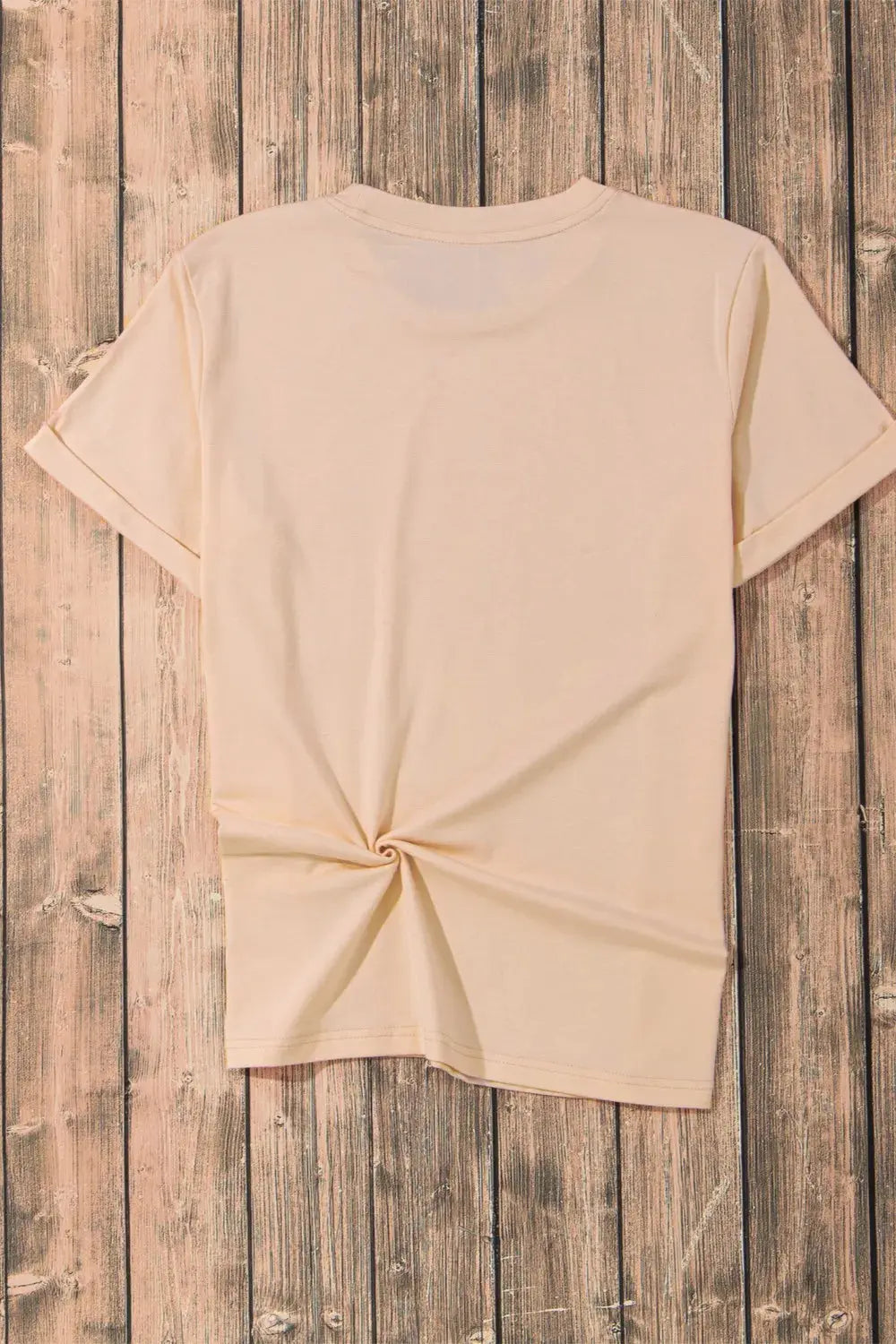 Pumpkin Graphic Round Neck Short Sleeve T-Shirt | Fall Casual Tee | Crimson Medea