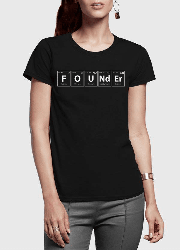 Founder Half Sleeves Women T-shirt | Scorpius