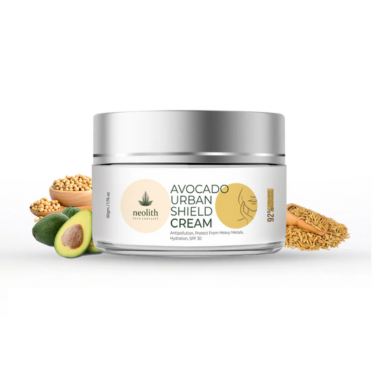 Neolith Avocado Urban Shield Face Cream | Anti-Pollution Daily Face