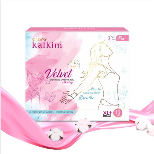 Velvet Sanitary Pad For Women