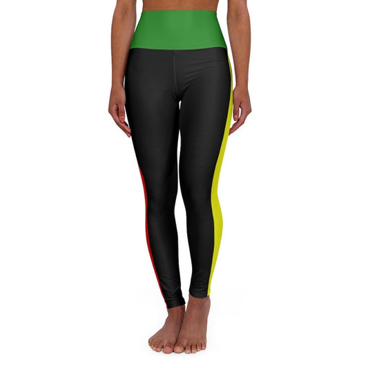 Womens High-waist Fitness Legging Yoga Pants - Black Red Yellow Green | Grey Coco