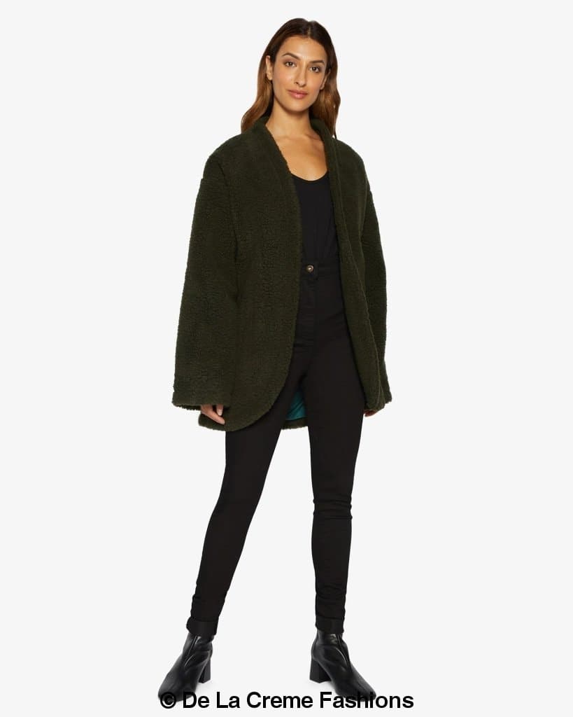 Open Front Belted Teddy Coat (1917) | Rose Eleusis