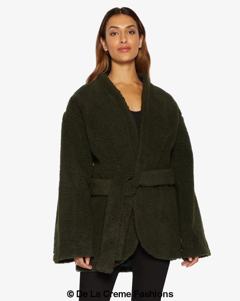 Open Front Belted Teddy Coat (1917) | Rose Eleusis